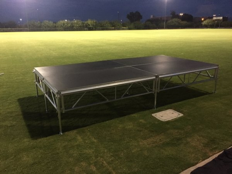 Height Adjustable All Terrain Truss Stage