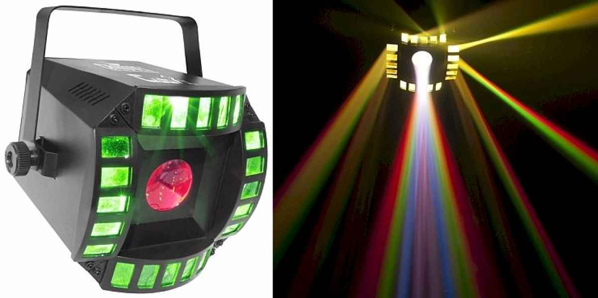 High Energy DJ Dance Light Show