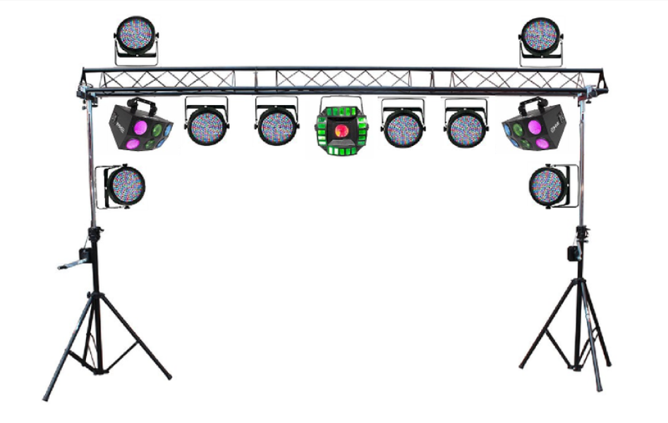 High Energy DJ Dance Light Show