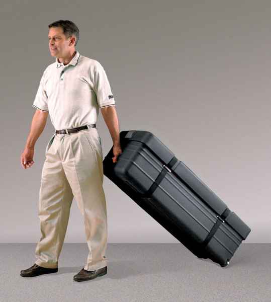 DA-LITE 88612HD 6x8 Foot Fast-Fold Deluxe Projector Screen