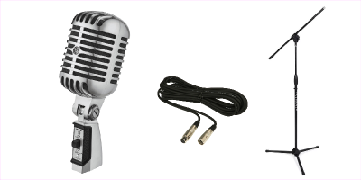 Rent Shure 55SH Series II 1950's Elvis Style Microphone Phoenix AZ