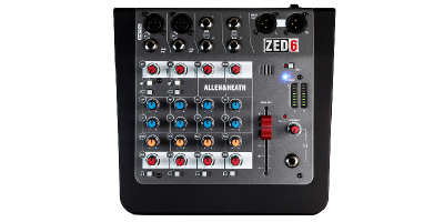Rent Allen & Heath ZED-6 6 Channel Mixer | Sound Mixer Rental Phoenix AZ