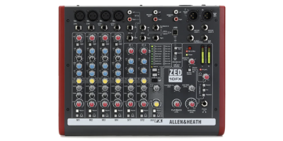 Rent Allen and Heath ZED-10FX 10 Channel Mixer | Sound Mixer Rental Phoenix AZ